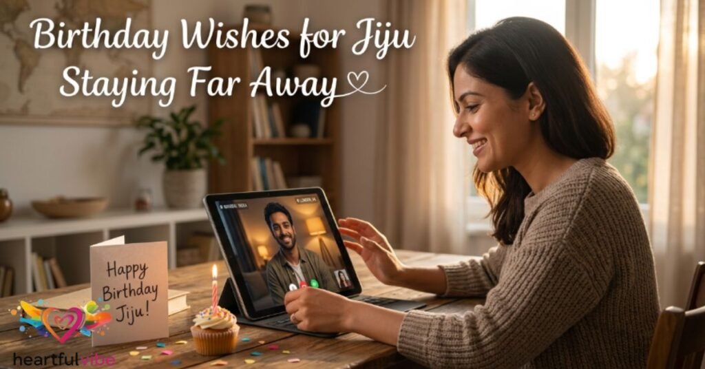 Birthday Wishes for Jiju Staying Far Away