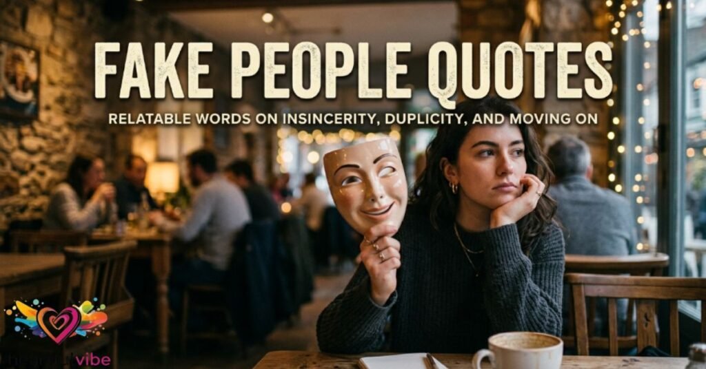 Fake People Quotes