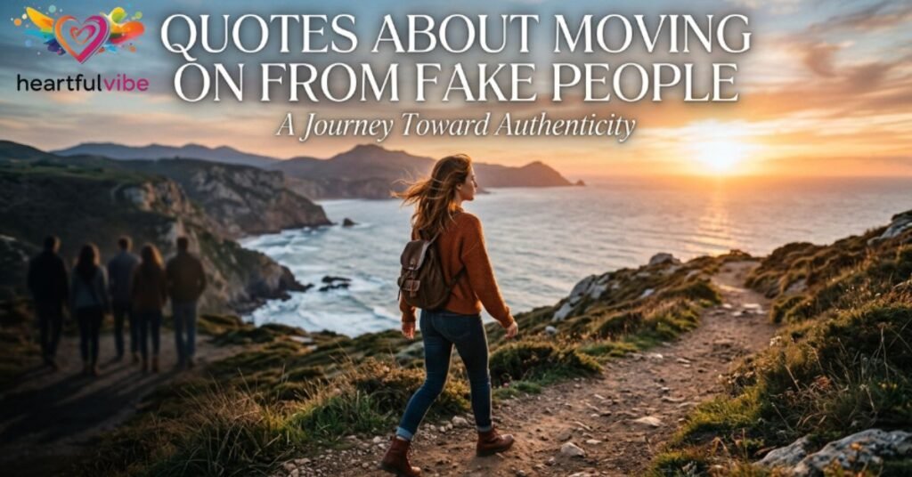 Quotes About Moving On from Fake People