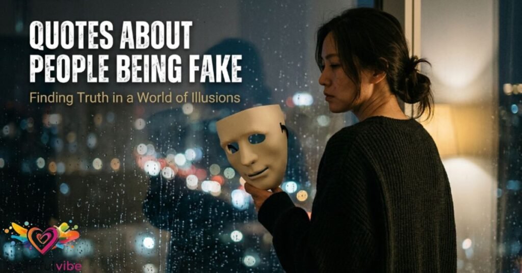 Quotes About People Being Fake