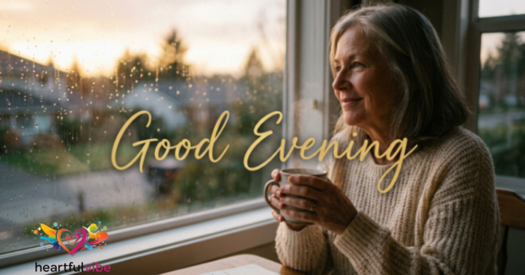 Emotional Good Evening Wishes That Come From the Heart