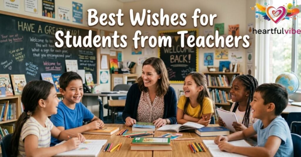 Best Wishes for Students from Teachers