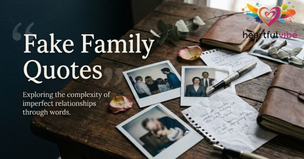 Fake Family Quotes