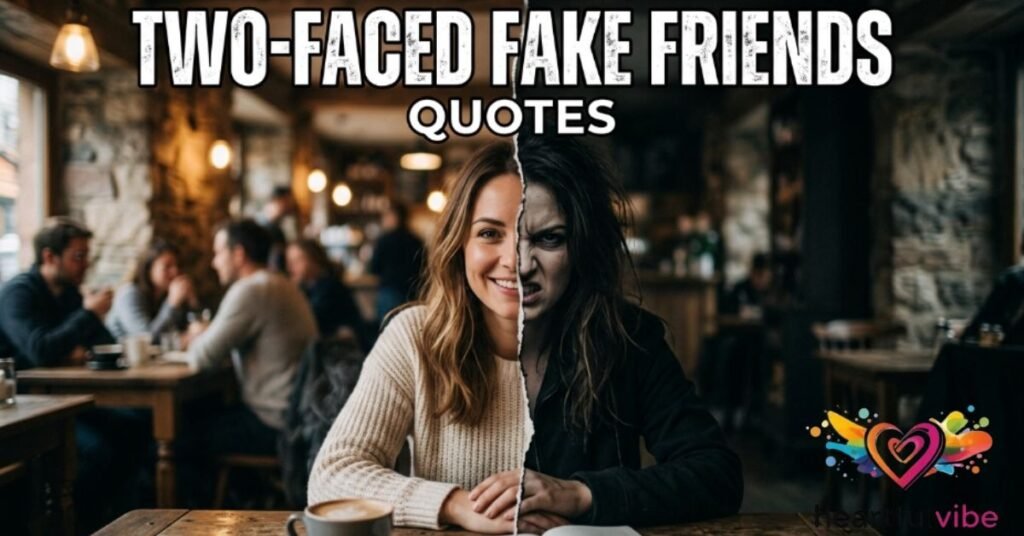 Two-Faced Fake Friends Quotes
