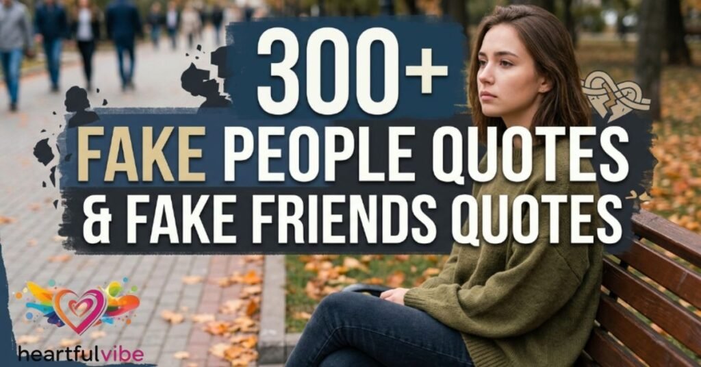 300+ Fake People Quotes & Fake Friends Quotes