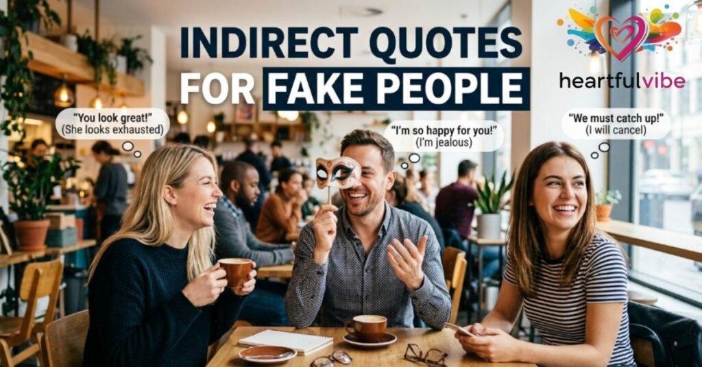 Indirect Quotes for Fake People