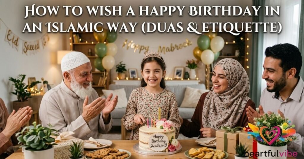 How to Wish a Happy Birthday in an Islamic Way (Duas & Etiquette)
