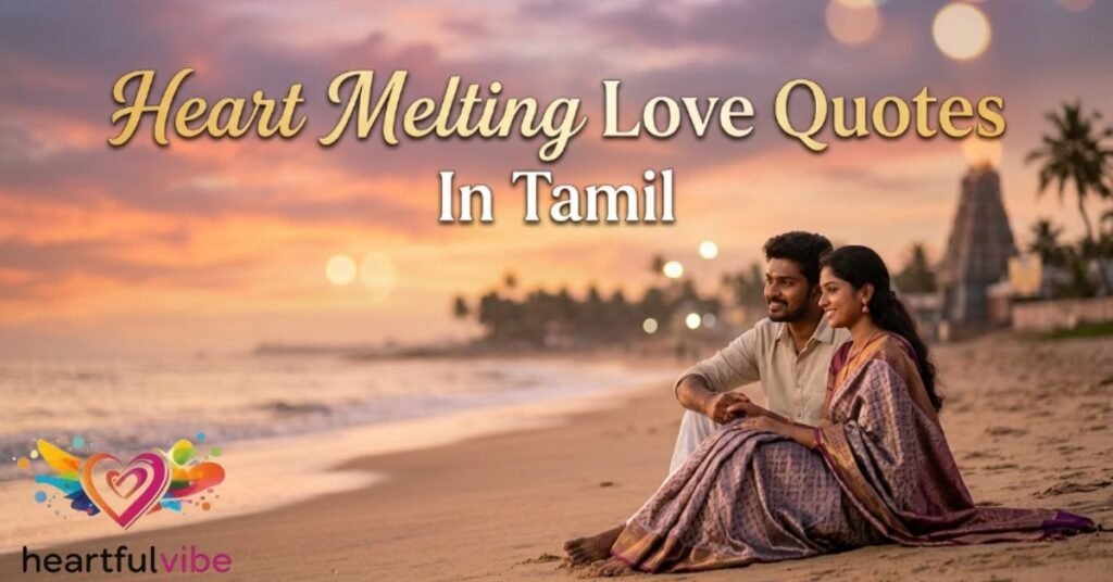 Heart Melting Love Quotes in Tamil