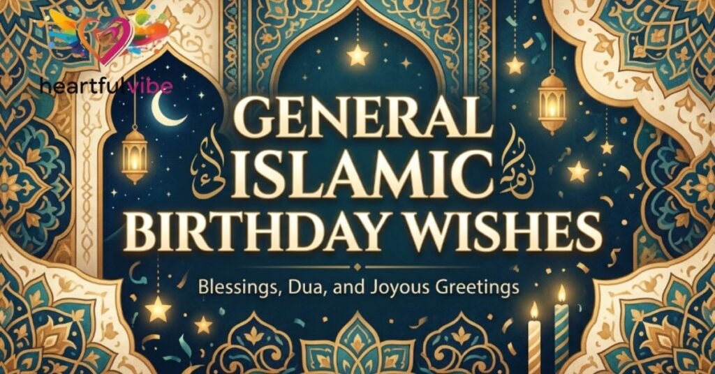 General Islamic Birthday Wishes