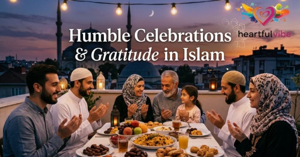 Humble Celebrations & Gratitude in Islam