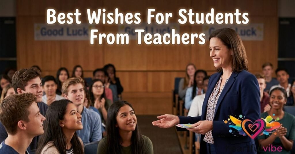 Best Wishes For Students From Teachers