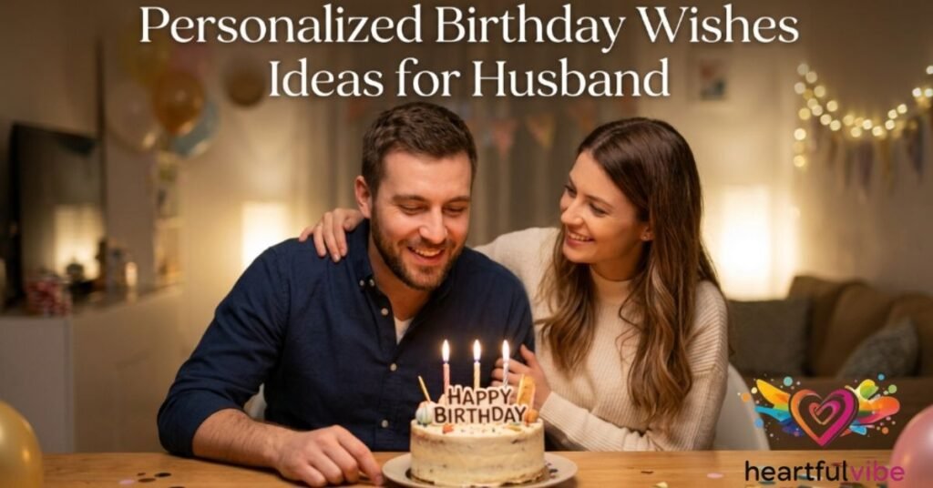 Personalized Birthday Wishes Ideas for Husband