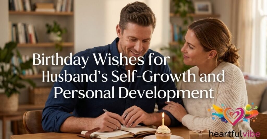 Birthday Wishes for Husband's Self-Growth and Personal Development