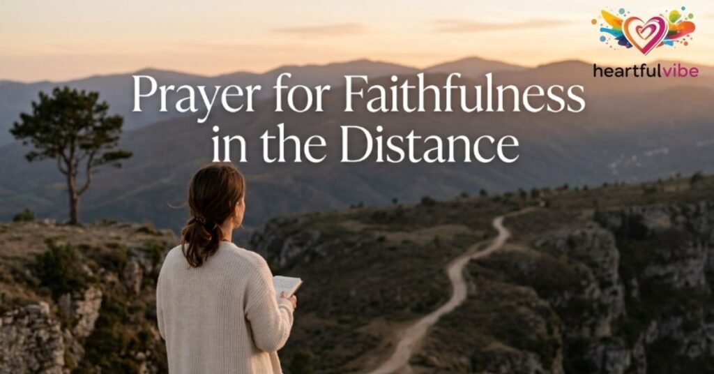 15. Prayer for Faithfulness in the Distance