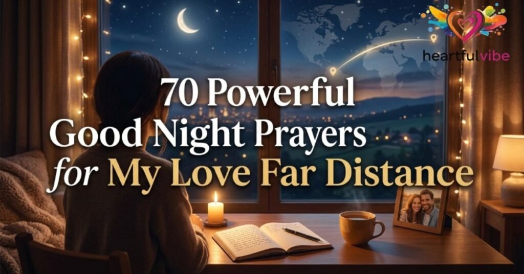 70 Powerful Good Night Prayers for My Love Far Distance