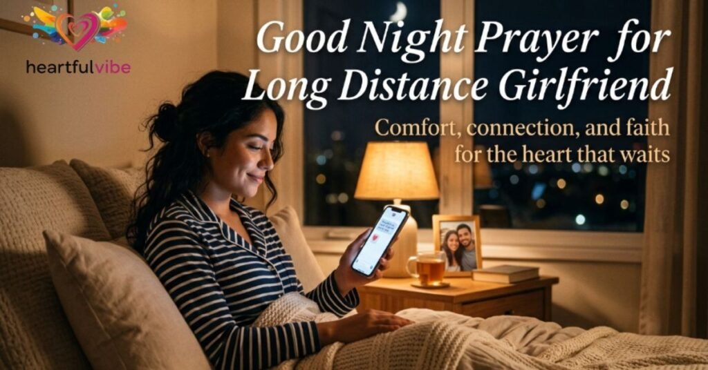 Good Night Prayer for Long Distance Girlfriend