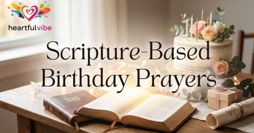 Scripture-Based Birthday Prayers