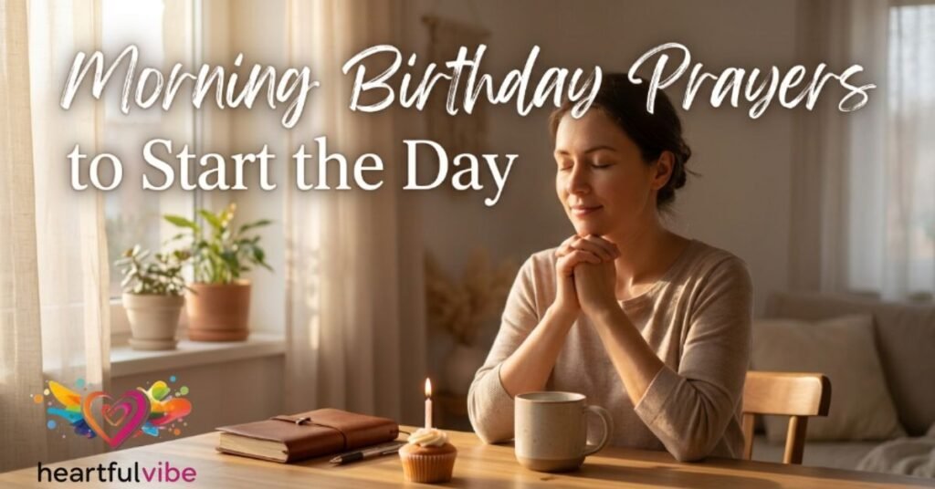 Morning Birthday Prayers to Start the Day