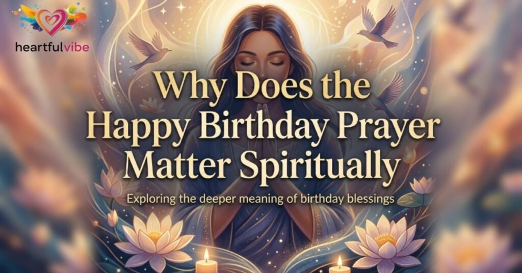 Why Does the Happy Birthday Prayer Matter Spiritually