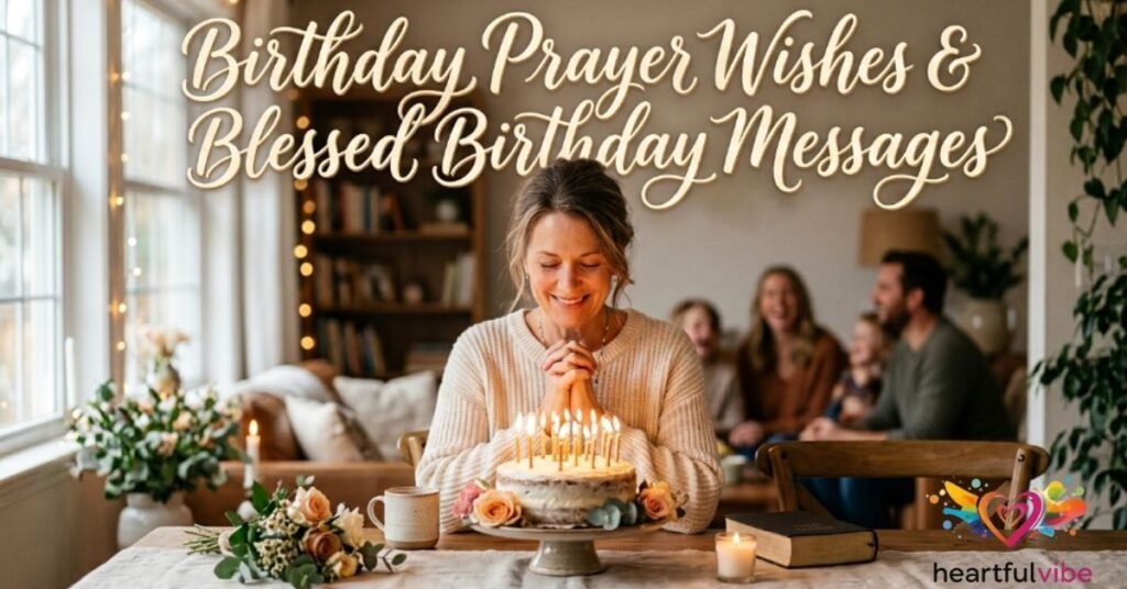Birthday Prayer Wishes & Blessed Birthday Messages