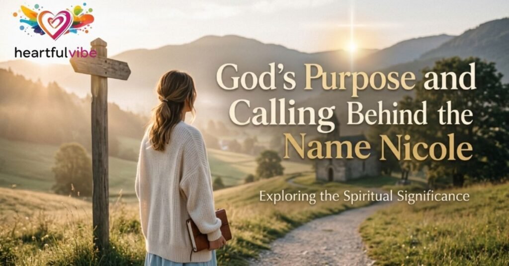 God's Purpose and Calling Behind the Name Nicole