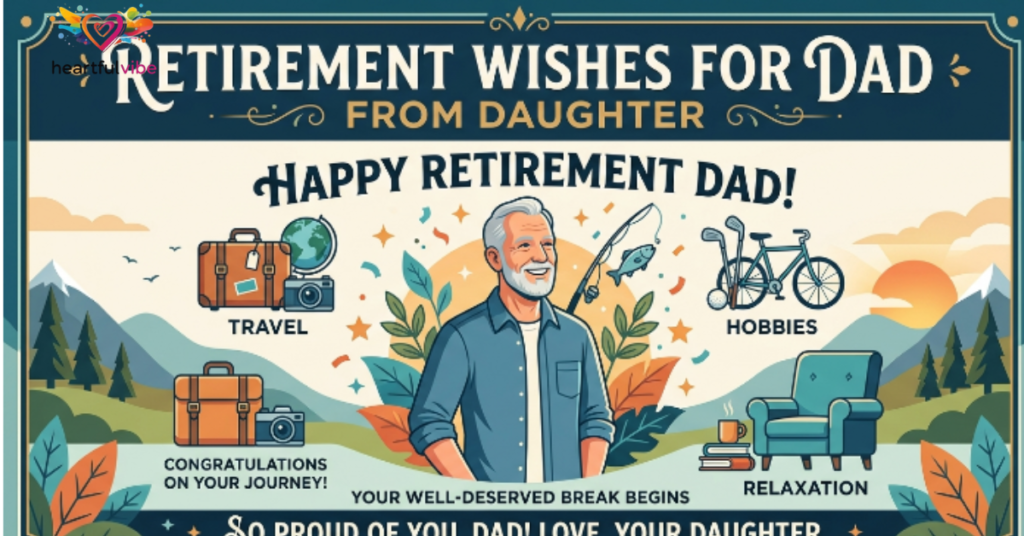 Retirement Wishes for Dad from Daughter