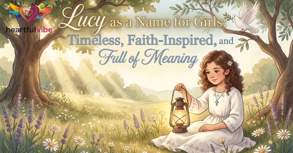 Lucy as a Name for Girls: Timeless, Faith-Inspired, and Full of Meaning