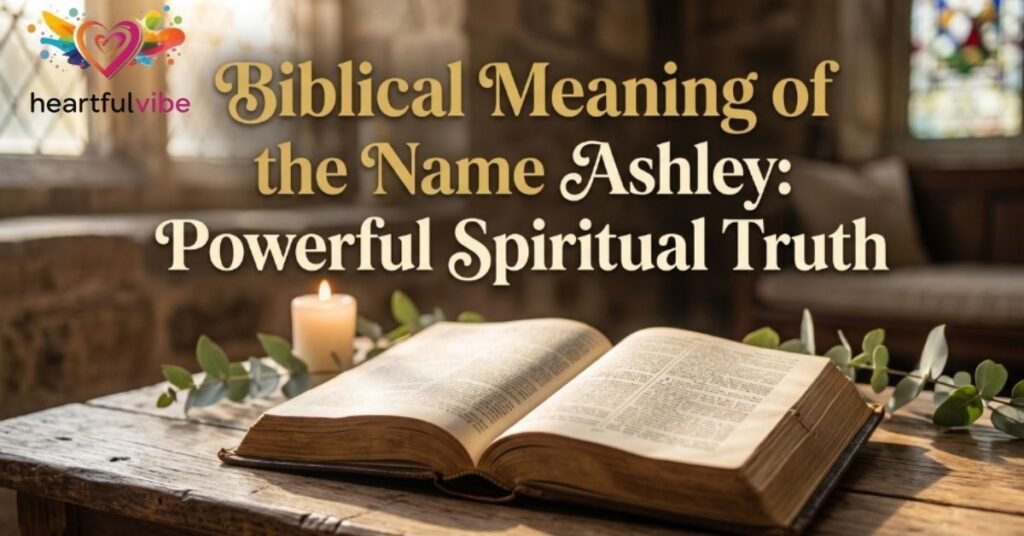 Biblical Meaning of the Name Ashley: Powerful Spiritual Truth