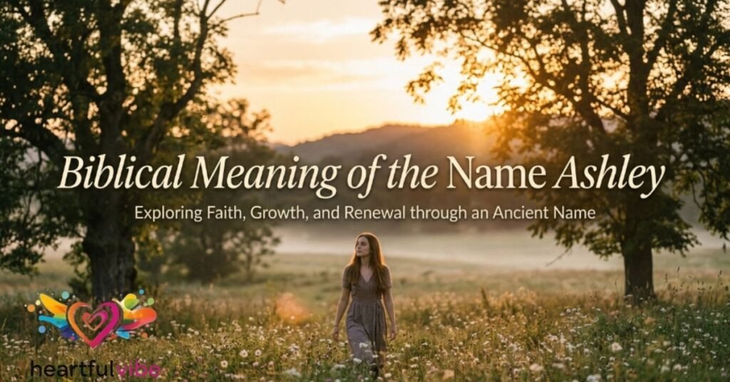 Biblical Meaning of the Name Ashley
