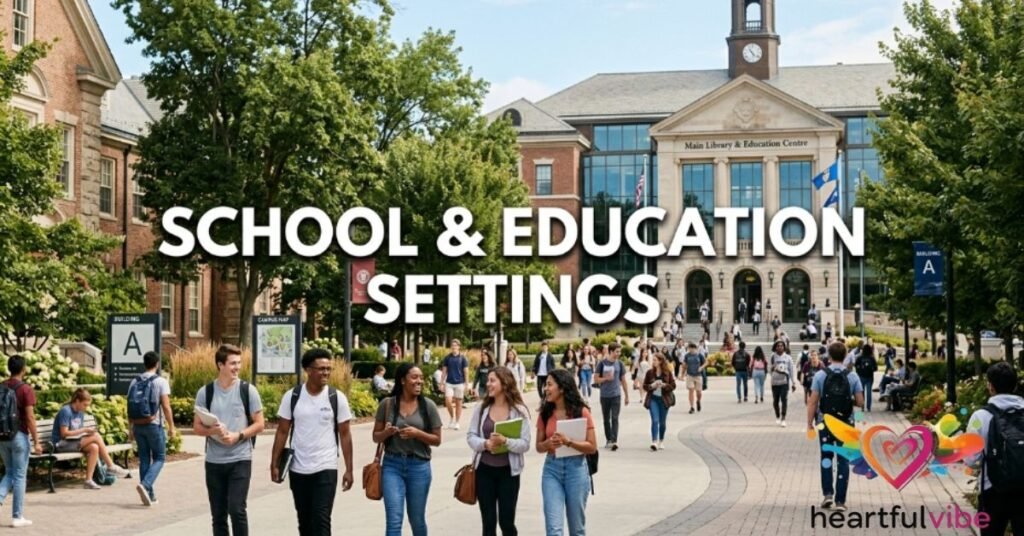 School & Education Settings
