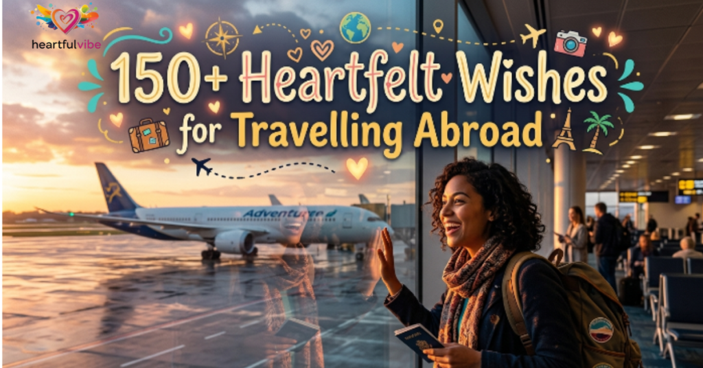 150+ Heartfelt Wishes for Travelling Abroad