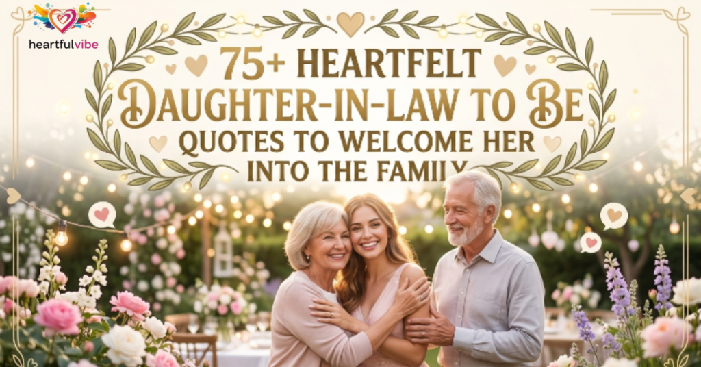 75+ Heartfelt Daughter-In-Law to Be Quotes to Welcome Her Into the Family