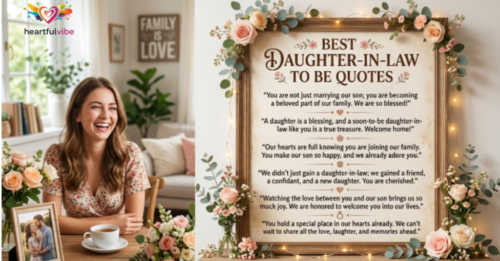 Best Daughter-In-Law to Be Quotes
