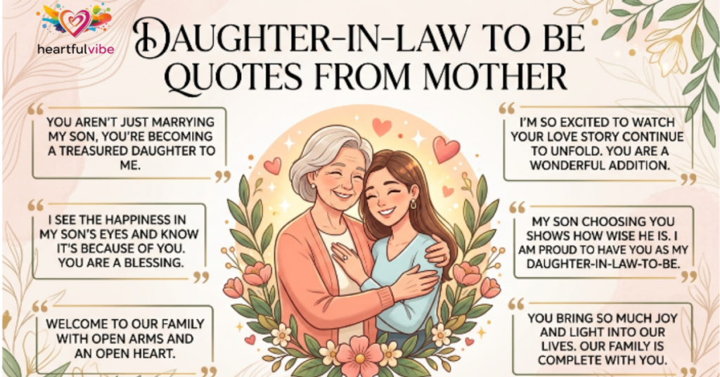 Daughter-In-Law to Be Quotes from Mother