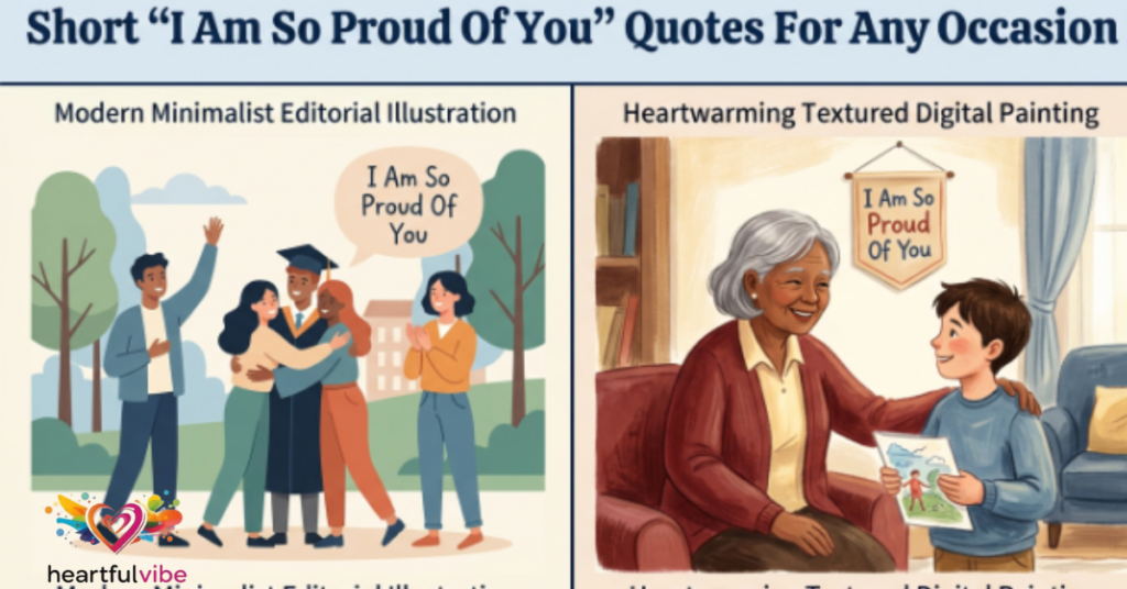 Short "I Am So Proud Of You" Quotes For Any Occasion