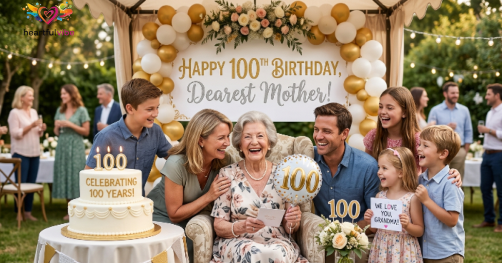 100th Birthday Wishes for Mother