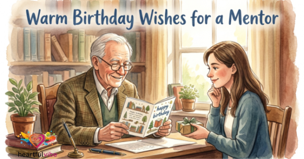 Warm Birthday Wishes for a Mentor