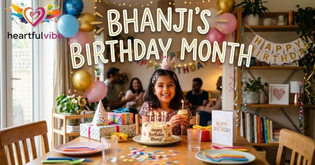 Bhanji's birthday month