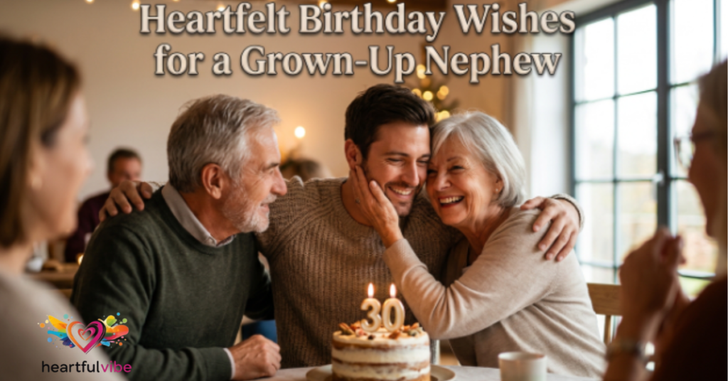 Heartfelt Birthday Wishes for a Grown-Up Nephew