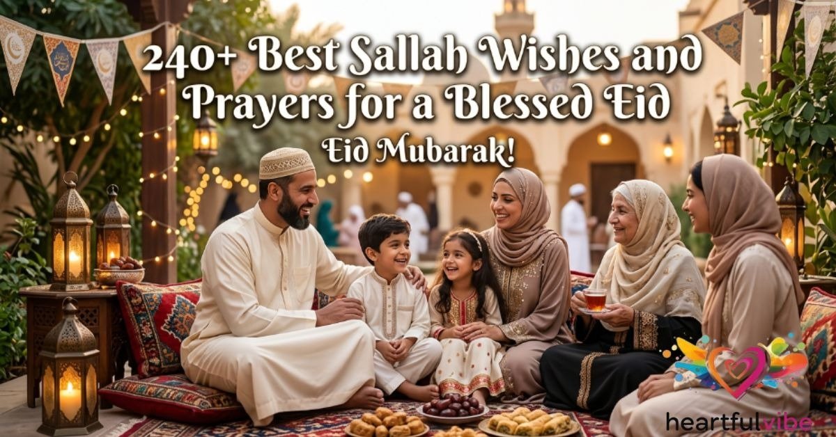 240+ Best Sallah Wishes and Prayers for a Blessed Eid