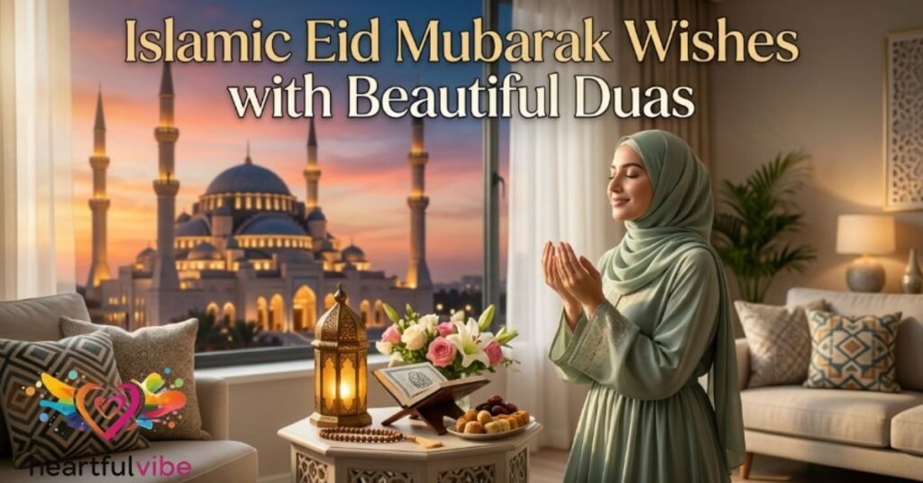 Islamic Eid Mubarak Wishes with Beautiful Duas
