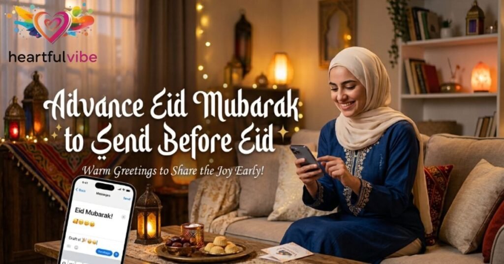 Advance Eid Mubarak Wishes to Send Before Eid