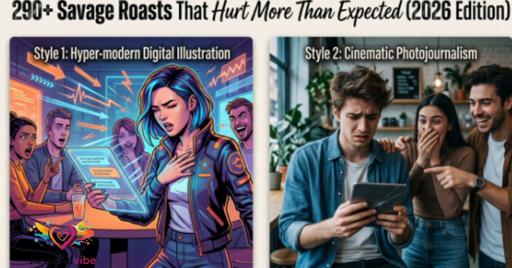 290+ Savage Roasts That Hurt More Than Expected (2026 Edition)