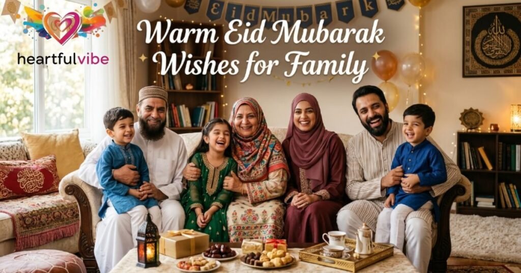 Warm Eid Mubarak Wishes for Family