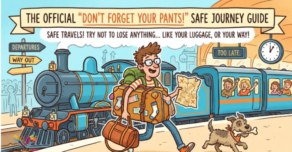 Funny Safe Journey Wishes for Friend