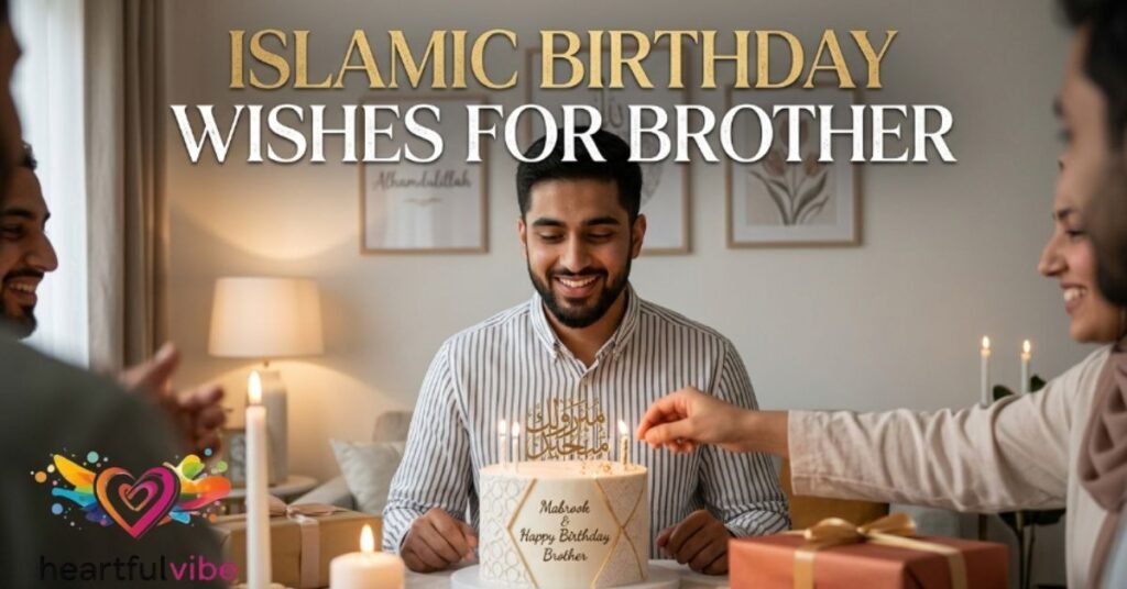 Islamic Birthday Wishes for Brother