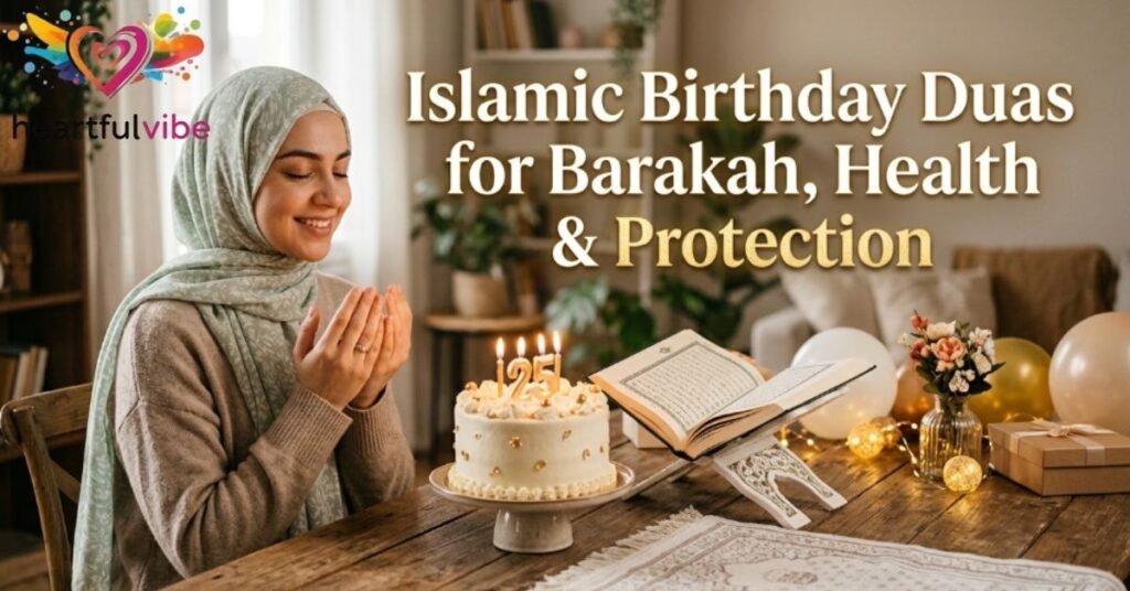 Islamic Birthday Duas for Barakah, Health & Protection