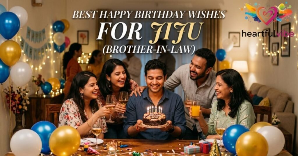 Best Happy Birthday Wishes for Jiju (Brother-in-Law)