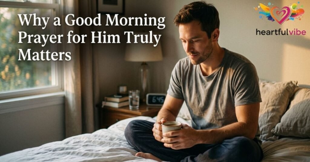 Why a Good Morning Prayer for Him Truly Matters