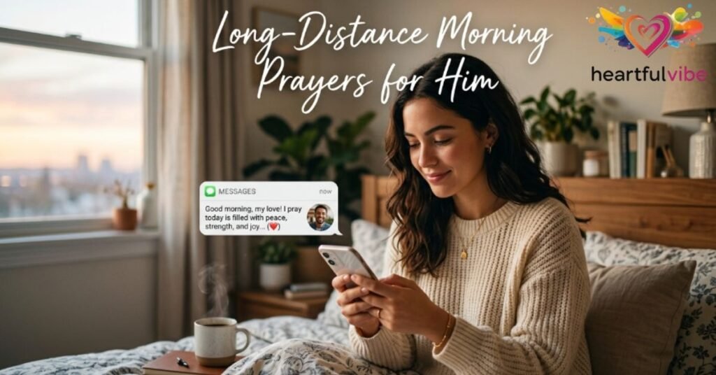 Long-Distance Good Morning Prayers for Him